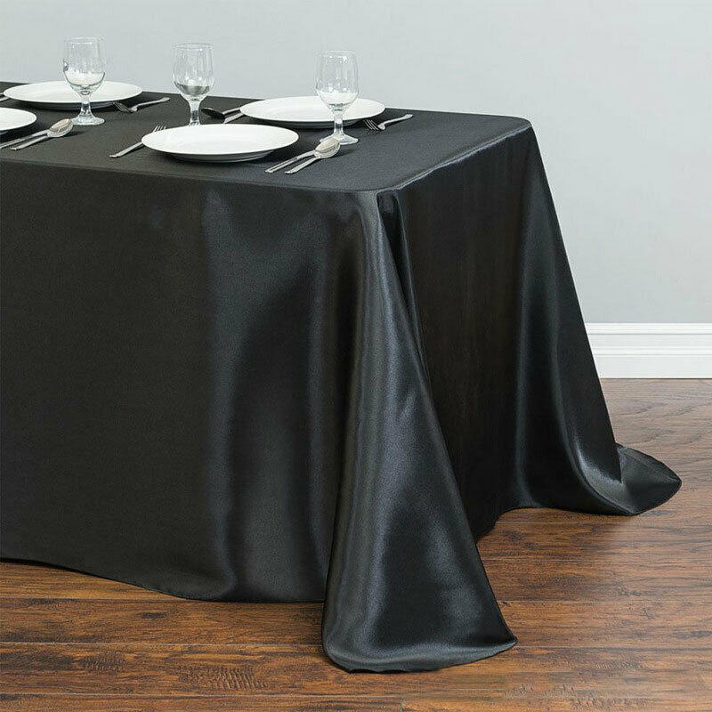  Black Tablecloth