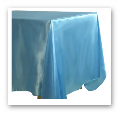 Elegant 180 cm Satin Retangular Tablecloth – Ideal for Weddings & Events
