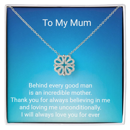Groom's Mother Magnetic Hearts Necklace – Meaningful Wedding Gift Jewellery for Mum