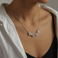 Groom's Mother Magnetic Hearts Necklace – Meaningful Wedding Gift Jewellery for Mum
