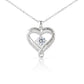Bride Love you always Hearts Necklace – Romantic Wedding Gift Jewellery for Brides