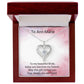 Bride Love you always Hearts Necklace – Romantic Wedding Gift Jewellery for Brides