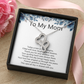 Mother of the  Groom Gift – Heart-to-Heart Pendant Necklace | Wedding Thank You Gift