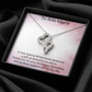 Bridesmaid Gift – Heart-to-Heart Pendant Necklace | Meaningful Wedding Thank You Gift
