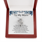 Mother of the Bride Gift – Heart-to-Heart Pendant Necklace | Wedding Thank You Gift