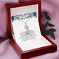Mother of the Bride Gift Giraffe Sparkling Cubic Zirconia Necklace | Wedding Thank You Jewellery