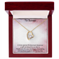 Bridesmaid Gift Forever Love Necklace – Beautiful Thank You Jewellery for Bridesmaids