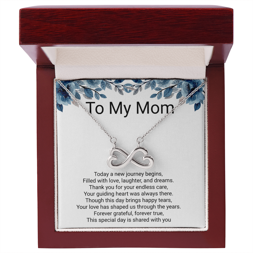 Endless Love Necklace for the Bride's Mother – Heartfelt Wedding Thank You Gift