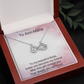 Endless Love Necklace for the Bride – Romantic Wedding Gift for Her