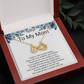 Endless Love Necklace for the Grooms Mother – Heartfelt Wedding Thank You Gift