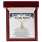 Bride's Mother Anchor Pendant Necklace – Meaningful Wedding Gift for Mum