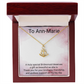 Anchor Pendant Necklace for the Bridemaids – Meaningful Wedding Gift for Her