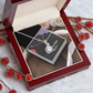 Cubic Zirconia Hope Necklace – Elegant Sparkling Pendant A Symbol of Faith & Strength