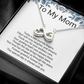 Endless Love Necklace for the Bride's Mother – Heartfelt Wedding Thank You Gift