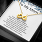 Endless Love Necklace for the Grooms Mother – Heartfelt Wedding Thank You Gift