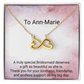 Endless Love Necklace for Bridesmaids – Beautiful Wedding Thank You Gift