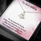 Anchor Pendant Necklace for the Bride – Meaningful Wedding Gift for Her