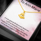 Anchor Pendant Necklace for the Bridemaids – Meaningful Wedding Gift for Her