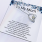 Mother of the Bride Gift Forever Love Necklace – Meaningful Wedding Day Jewellery Gift