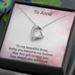 Bride Gift Forever Love Necklace – Elegant Wedding Day Jewellery Gift for the Bride