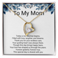 Mother of the Groom Gift Forever Love Necklace – Meaningful Wedding Day Jewellery Gift