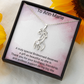 Giraffe Sparkling Cubic Zirconia Necklace | Thank You Bridesmaid Jewellery