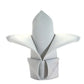 White Cotton Linen 50x50cm Napkins